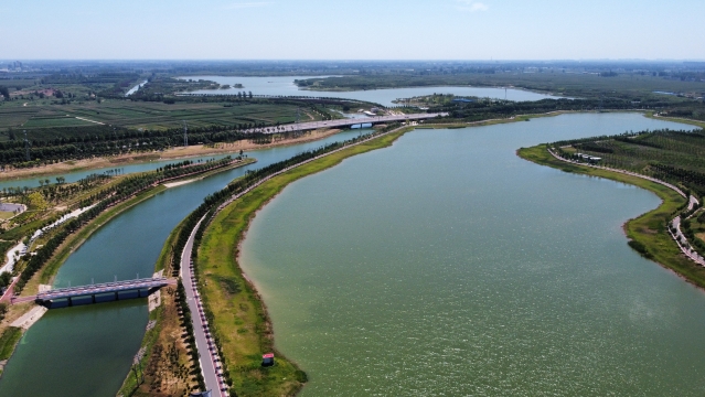 永寧湖濕地公園：一城新景入畫(huà)來(lái)